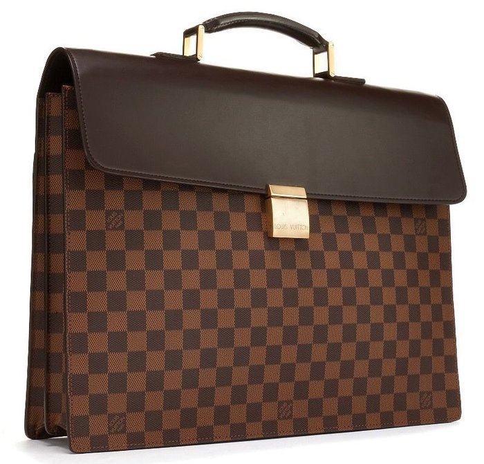 Louis Vuitton - Altona Damier Ebene Business Bag Briefcase - Catawiki