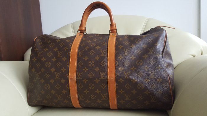 Louis Vuitton - Keepall 50 Travel Bag - **No reserve price**. - Catawiki