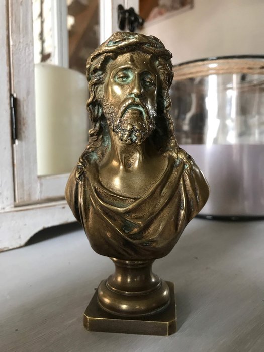 Jean Bulio (1827-1911) - superb Christ in bronze - late 19th century