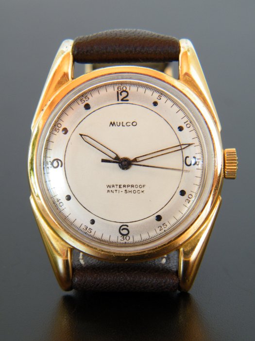 MULCO - Men's wristwatch from 1950s - Very rare - Swiss made.