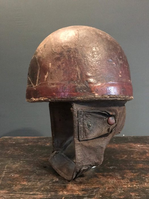 1930 Cromwell UK motorcycle helmet - c.1930
