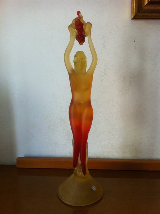 Murano - Satin glass female nude (48 cm)