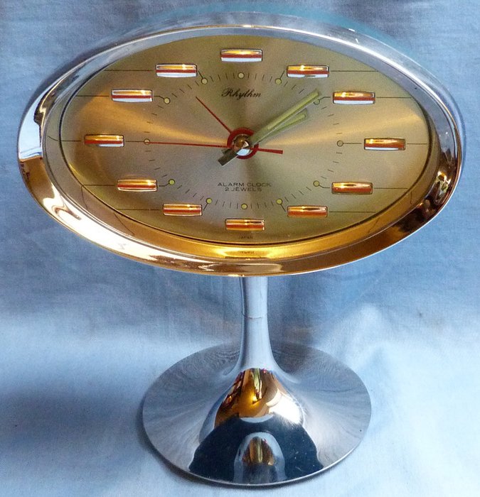 Original 1960 S Japanese Atomic Space Age Alarm Clock Catawiki