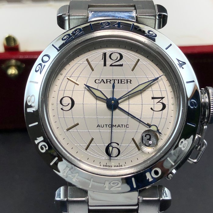 Pasha de Cartier GMT Automatic, Globe 