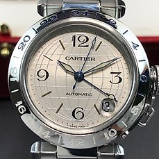 Pasha de Cartier GMT Automatic, Globe 
