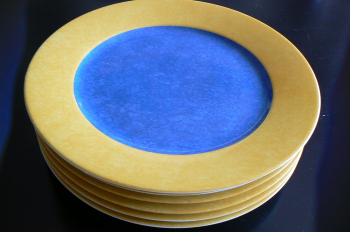 Laure Japy Paris, Limoges, 'Provence', 6 large plates (29 cm)