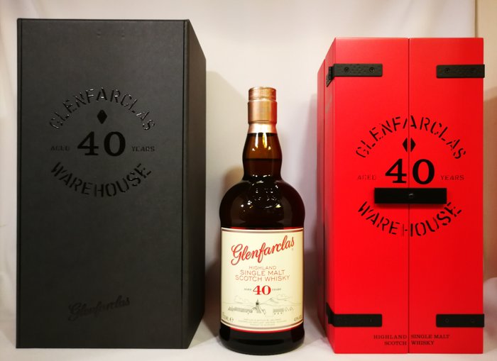 Glenfarclas 40 years old  "Warehouse" 43% abv Limited Edition .