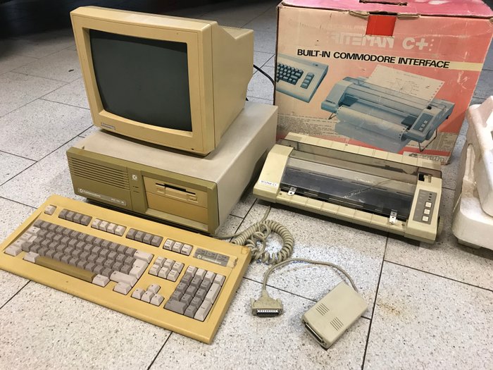 Commodore PC-10 III - from an old closed repair computer shop
