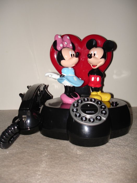 Disney, Walt - Animated, talking telephone Superfone Holland - Mickey and Minnie Mouse (1980s/90s)