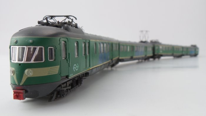 Lima H0 - 149731/149734 - 車組 - Mat.'46 vierdelig treinstel ELD4 'Muizenkop' - NS