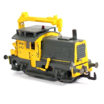 Taco Models  N - Diesel lokomotiv -  2-300 kraansik / Sik met Hiab kraan - NS