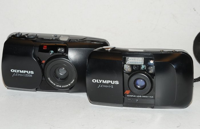 Olympus μ [mju:] I 35mm 3.5 + Olympus μ [mju:] zoom 35-70 - Catawiki