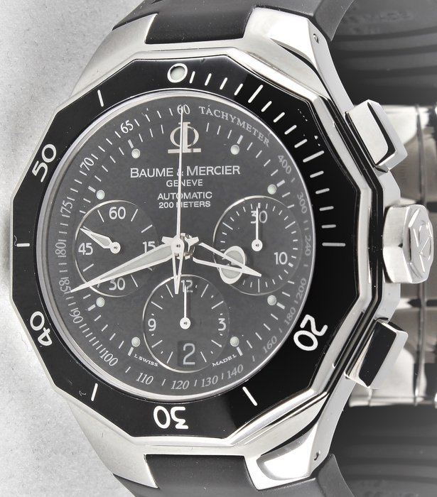 Baume & Mercier "Riviera" XXL Chronograph  –  Wristwatch  –  Modern  