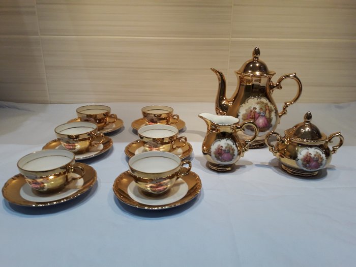 Schaller Wiesau – Tea set – Bavarian porcelain