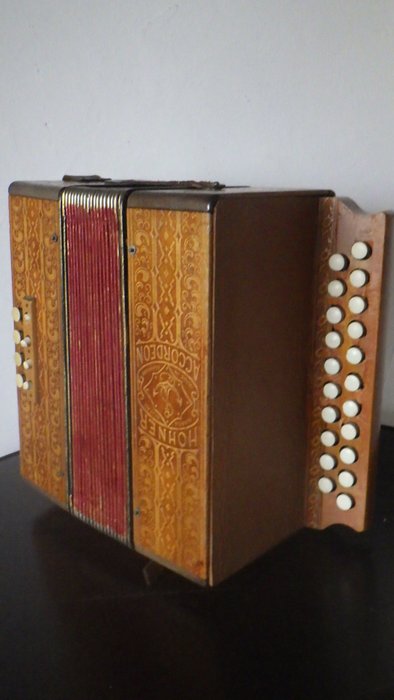 Vintage Hohner accordion, Germany