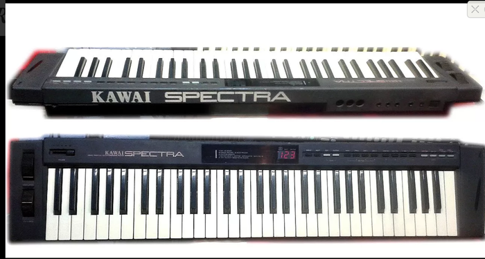 Kawai Kc-10 spectra Black vintage synthesizer