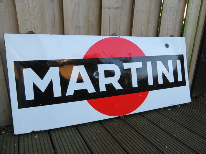 Martini - Enamel board - Foremail - 1966
