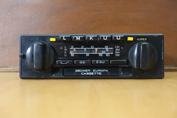 Becker Europa car radio Cassette Stereo LMKU type 582