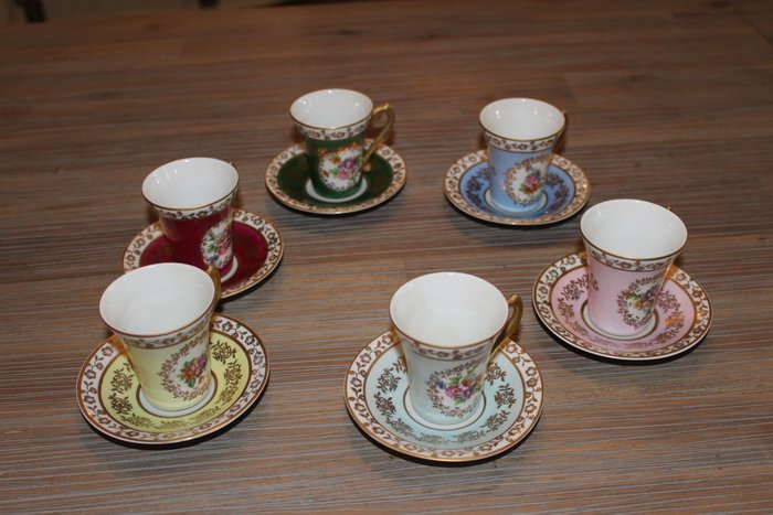 France Antique porcelain set