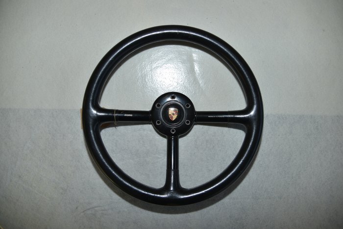MOMO steering wheel - design by Porsche only 450 pieces produced for Porsche end of the 70s