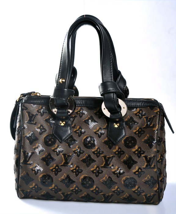 Louis Vuitton - Monogram Eclipse Speedy 28 Limited Edition Handbag - Catawiki