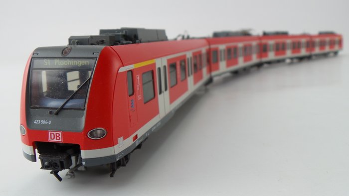 Roco H0 - 63050 - Train unit - Vierdelig S-bahn treinstel BR 423 - DB