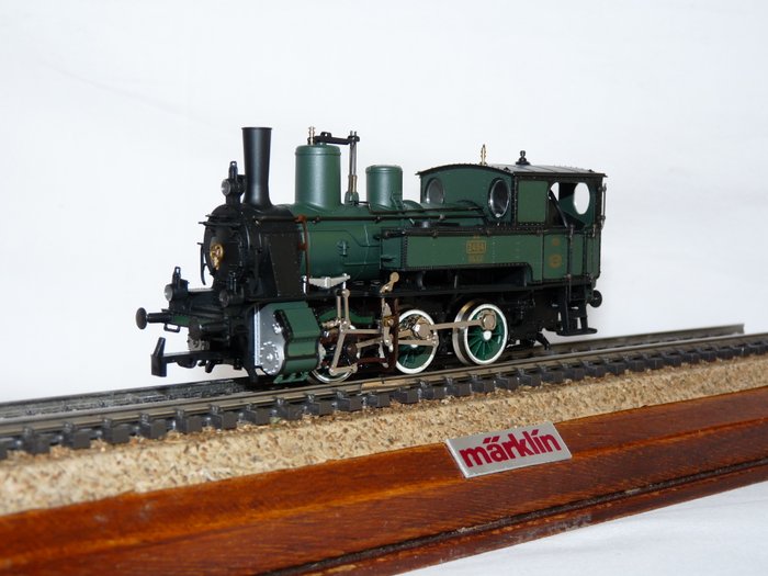 Rivarossi H0 - 1356-1 - Locomotora ténder - DII, BR 2454 - K.Bay.Sts.B