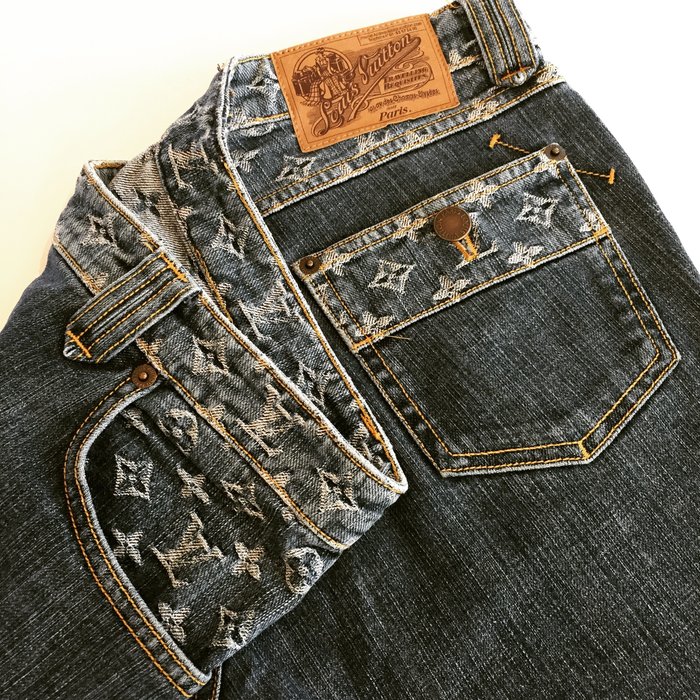Louis Vuitton - Denim jeans - Monogram - Catawiki