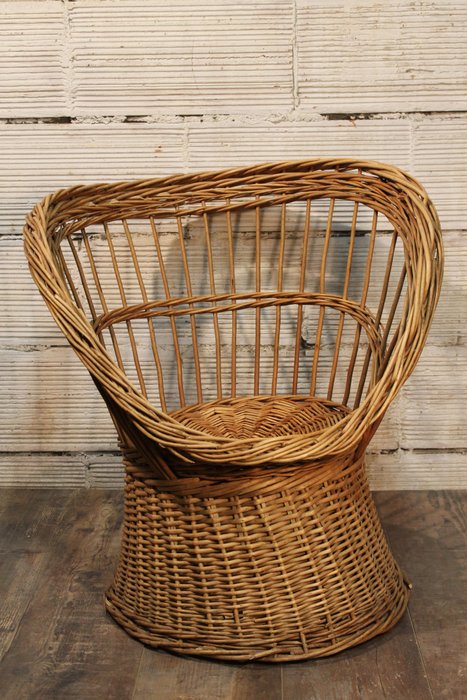 Vintage Child S Rattan Chair France 1960s Catawiki