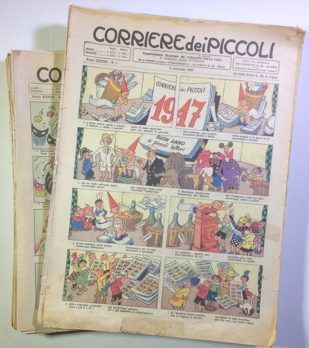 Corriere dei Piccoli - 1/52 full year issues (1947)