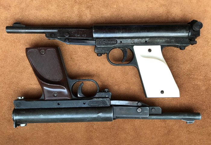 Pair Of Fb Record Air Guns Model Lp 1 And Lp 2 Catawiki