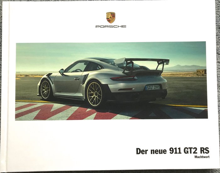 New brochure of the Porsche 911 GT2 RS 2018 original - Catawiki