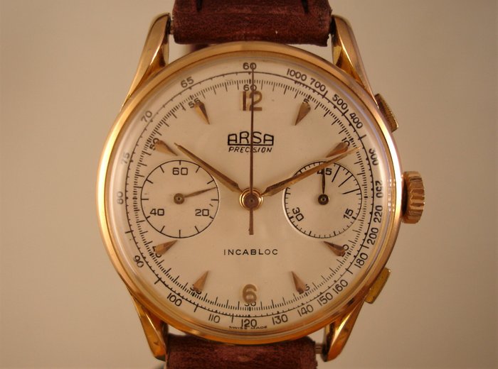 Arsa - Arsa Precision Chronograph - Herrar - 1901-1949