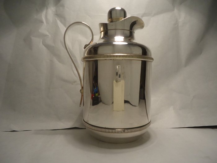 Sheffield sterling silver thermos carafe - Officine Standard, Cusano Milanino (MI), Italy - 1960s