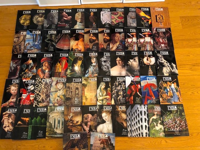 Franco Maria Ricci - Collection  54 books/magazines FMR from 1984 to 2004