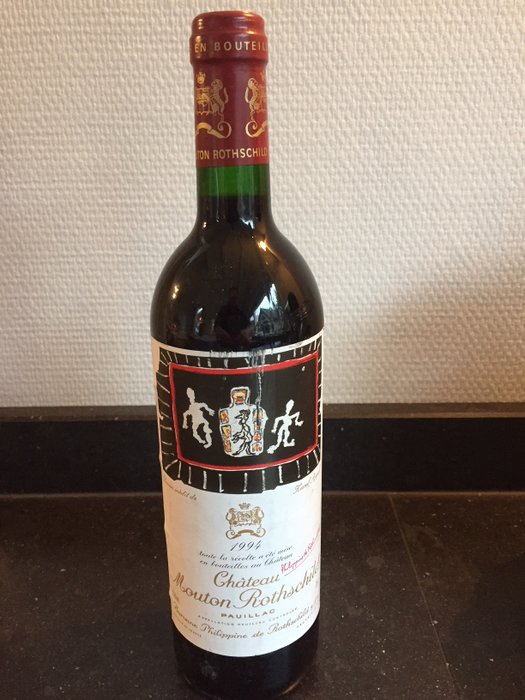 1994 Chateau Mouton Rothschild, Pauillac - Karel Appel - 1 bottle (75cl)