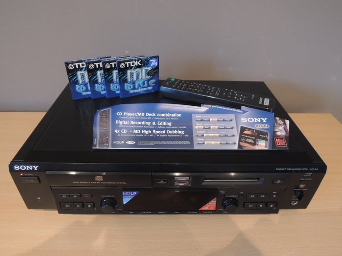 Sony MXD-D4 CD-MD Deck