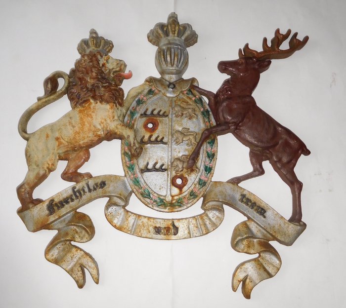 "Württemberg 1817-1918" - Königliches Wappen (1) - Gusseisen