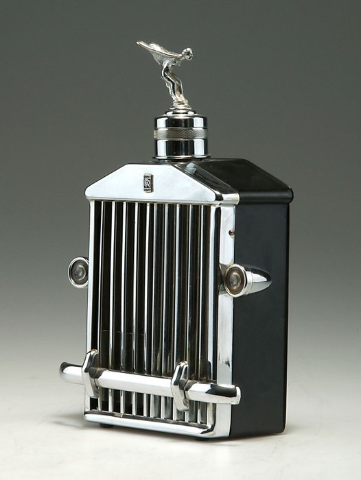 Zene doboz / Whisky palack - Rolls Royce - 1950-1970 