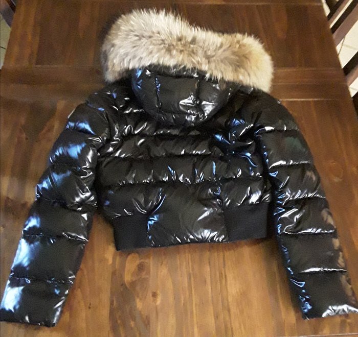 moncler fur bomber jacket