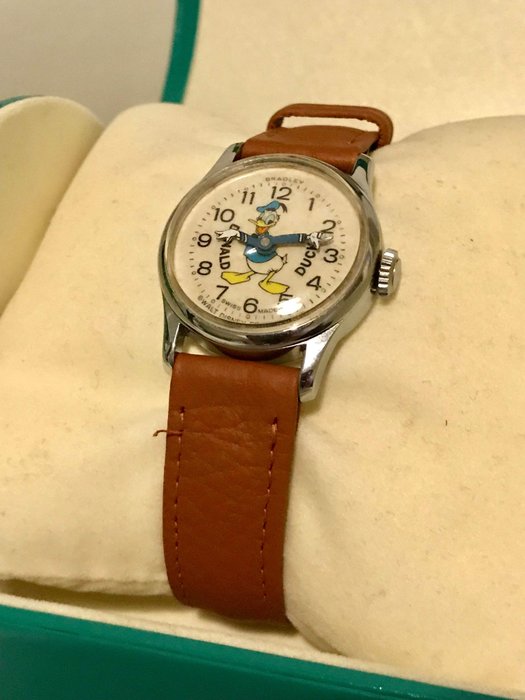 Bradley - Donald duck rare vintage 70's kid watch swiss made - 62a - Unisex - 1970 - 1979