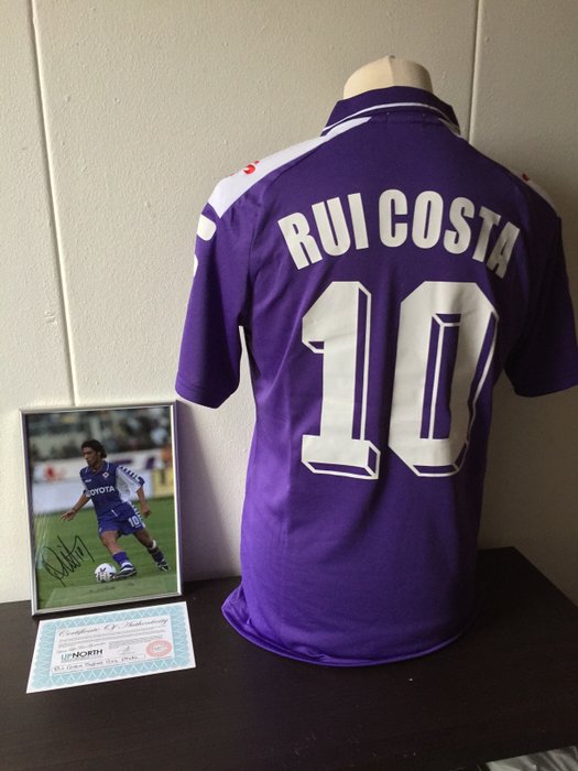 Rui Costa / Fiorentina - Hand Signed 