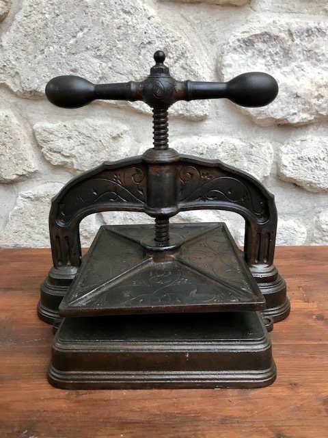 Old book press