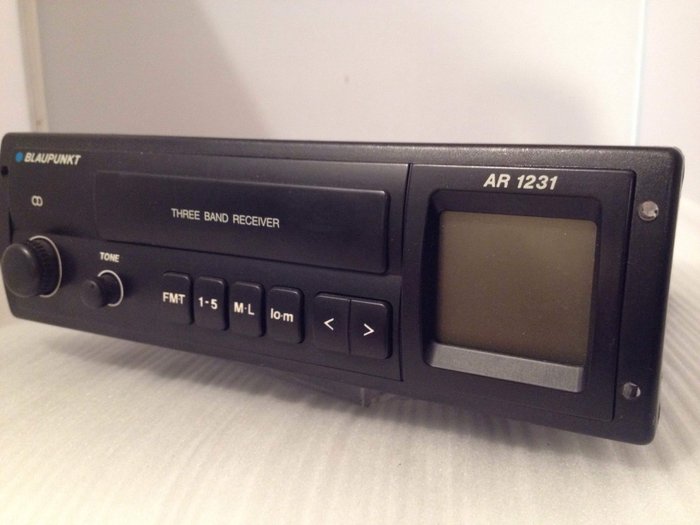 Classic Blaupunkt AR 1231 classic car radio from the 1980s/1990s Volkswagen/Ford/Opel and others