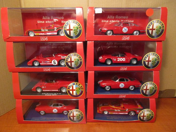 43 # 74 = Alfa Romeo Montreal Modelo superautomóviles Coll Mag = Die-cast Metal 1