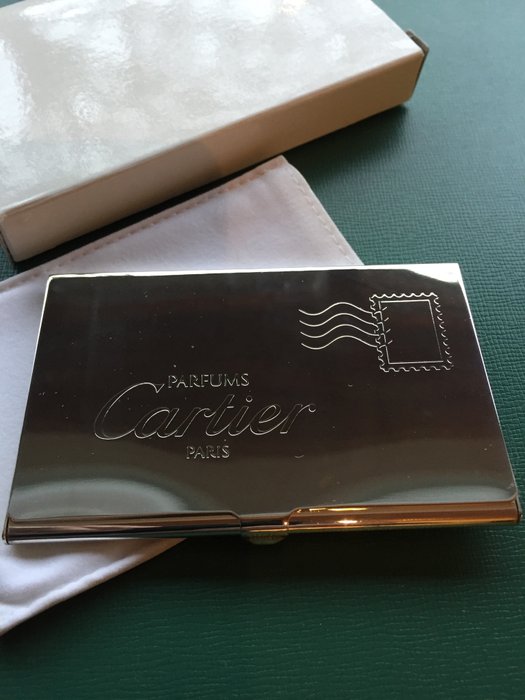 cartier business card holder
