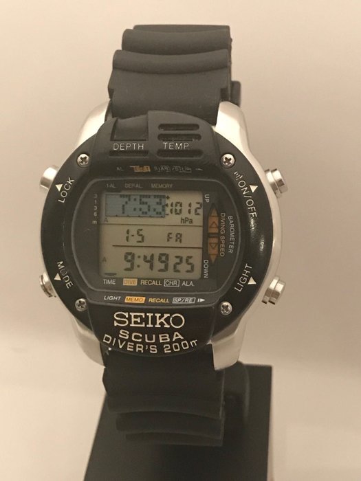 Seiko - Scuba Diver’s 200M  - M796-5A00 - Herre - 1990-1999