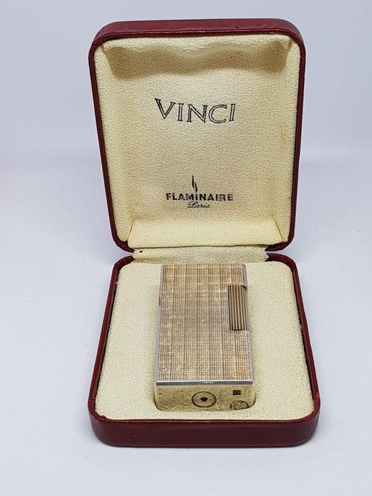 Silver plated Vinci lighter