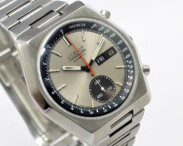 Seiko Ref 6139-7080 Chronograph Automatic Men's Wrist Watch - circa 1970s