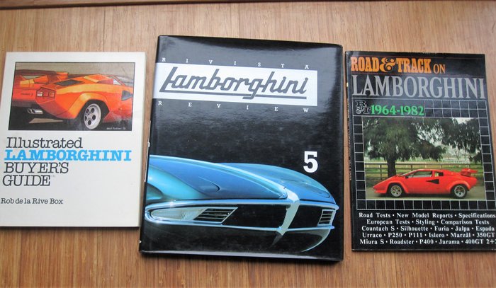 Lamborghini books - Catawiki